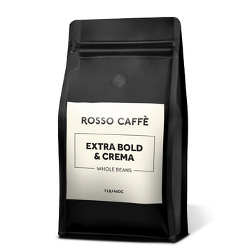 EXTRA BOLD & CREMA COFFEE BEANS - 1LB